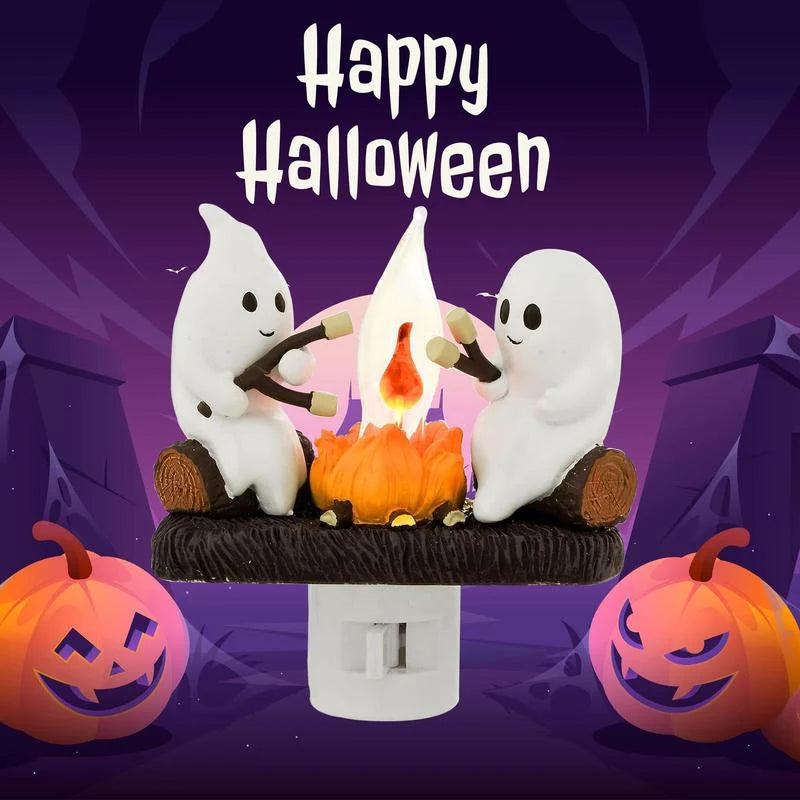 Decorative Ghosts Campfire Night Light for Focused Lighting