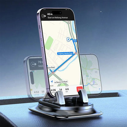 Vehicle-Ready 360° Rotating Car Phone Holder for Practical Car Use