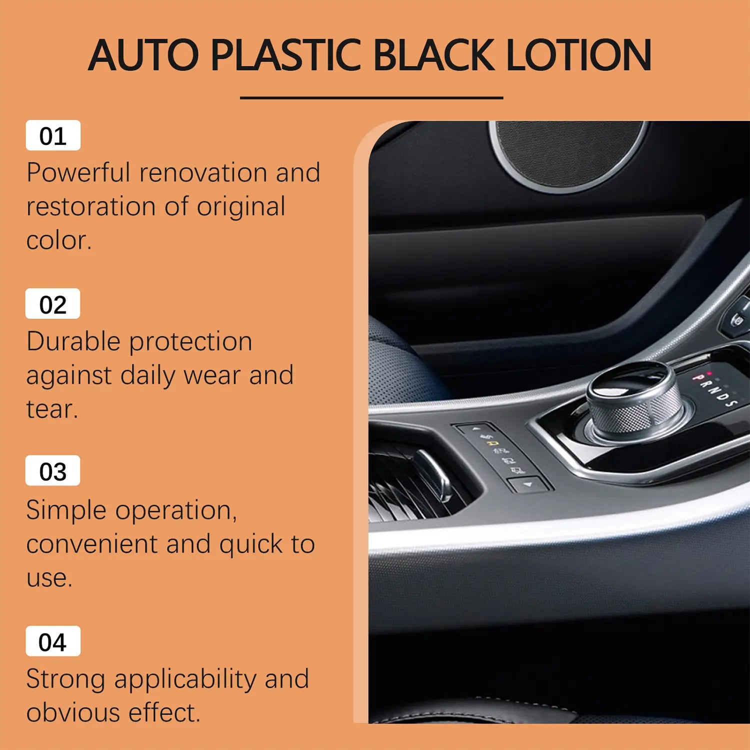 Car Plastic & Trim Restorer
