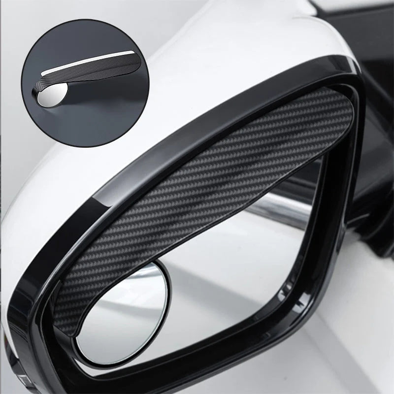 Vehicle-Ready Car Rear View Mirror Small Round Mirror for Garage Use