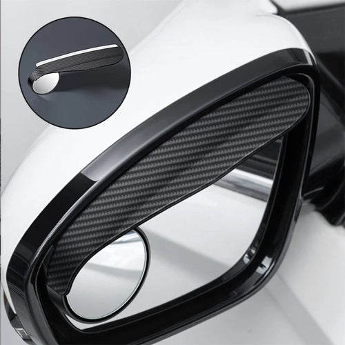 Vehicle-Ready Car Rear View Mirror Small Round Mirror for Garage Use