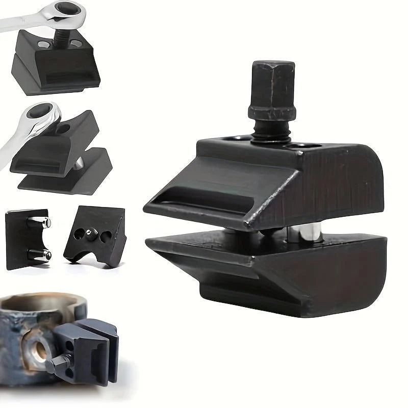 Heavy-Duty Automotive Shock Absorber Disassembly Tool