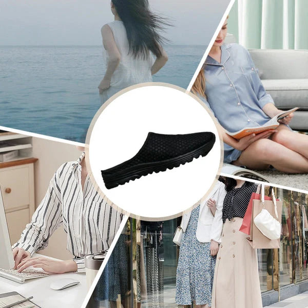 Distinctive Casual Comfort Breathable Mesh Slippers for Everyday Wear