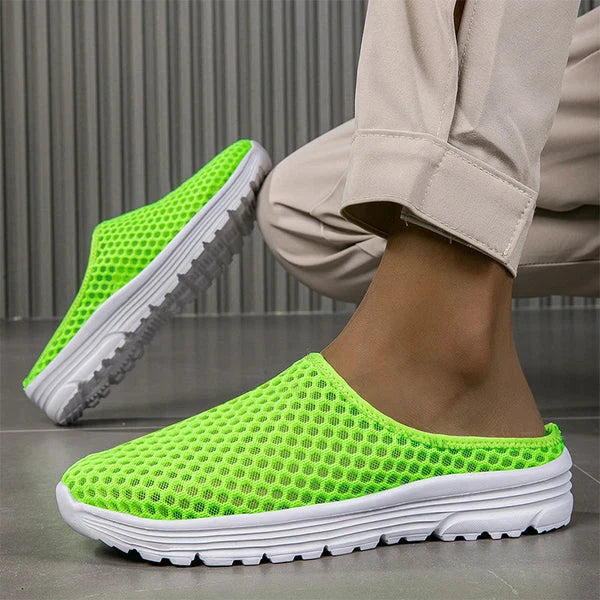 Distinctive Casual Comfort Breathable Mesh Slippers for Everyday Wear