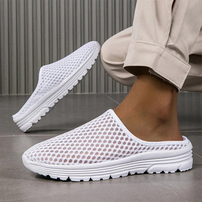 Distinctive Casual Comfort Breathable Mesh Slippers for Everyday Wear