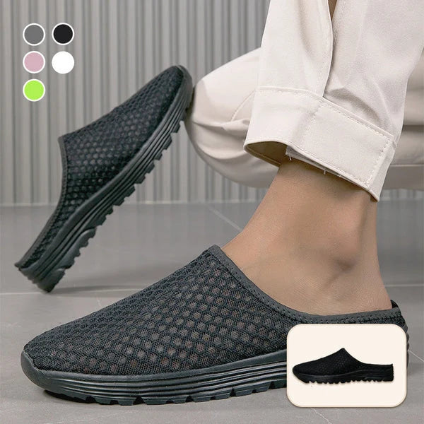 Distinctive Casual Comfort Breathable Mesh Slippers for Everyday Wear