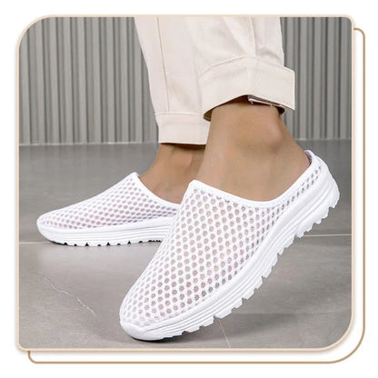 Distinctive Casual Comfort Breathable Mesh Slippers for Everyday Wear