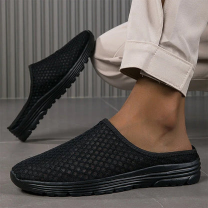 Distinctive Casual Comfort Breathable Mesh Slippers for Everyday Wear