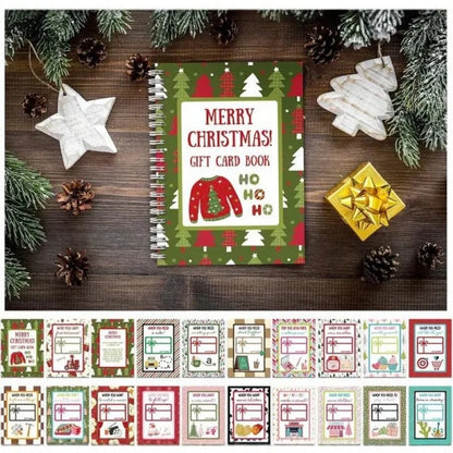 Vehicle-Ready Gift Card Book for Garage Use