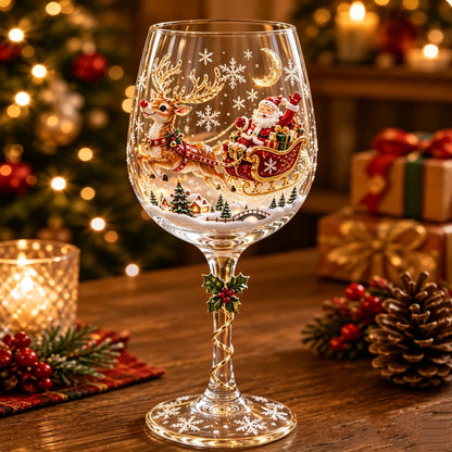 Purpose-Built 3D Wine Glass Collection Gift Box Set for Everyday Use