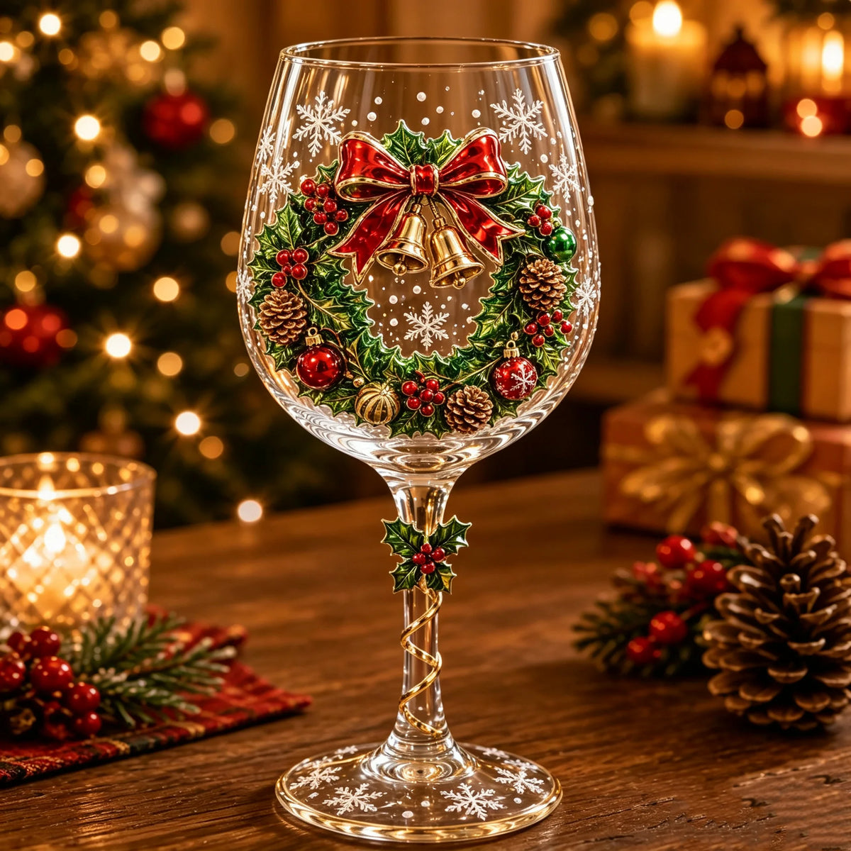 Purpose-Built 3D Wine Glass Collection Gift Box Set for Everyday Use