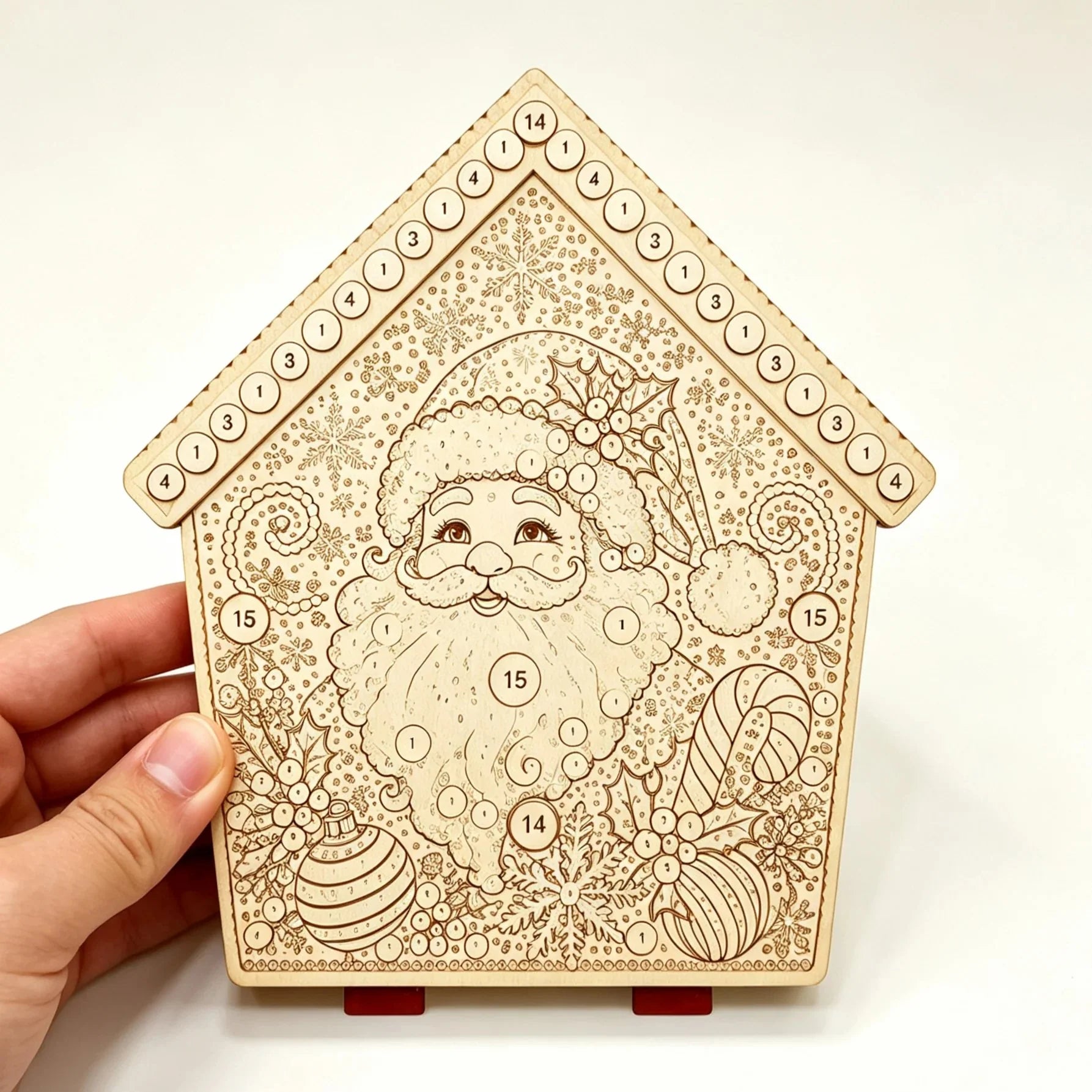Hands-On Pearl Cottage Art Kit – Pre-Cut Wooden Panels, Sparkling