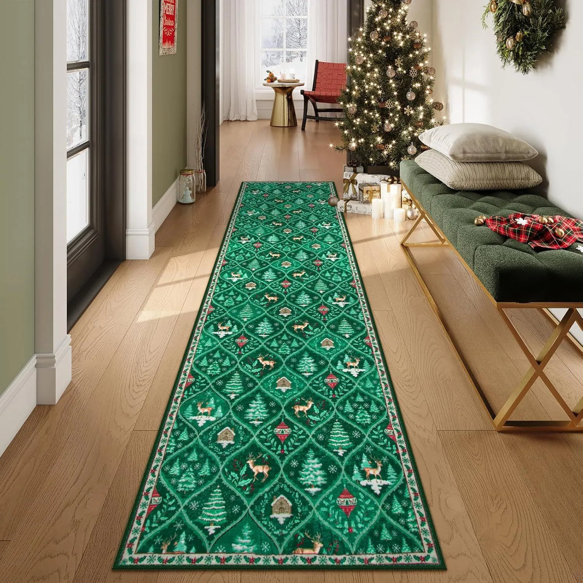 Decorative Runner Rug for Hallways and Everyday Spaces
