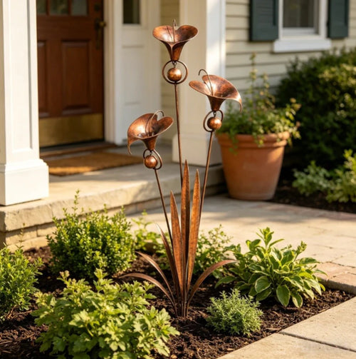 Outdoor-Ready Copper Calla Lily – Flower Lovers for Garden Display