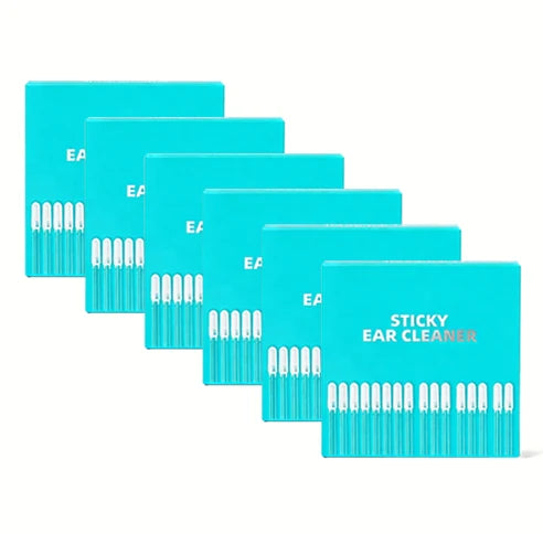 Visible-Tip Sticky Swabs for Careful Ear Cleaning