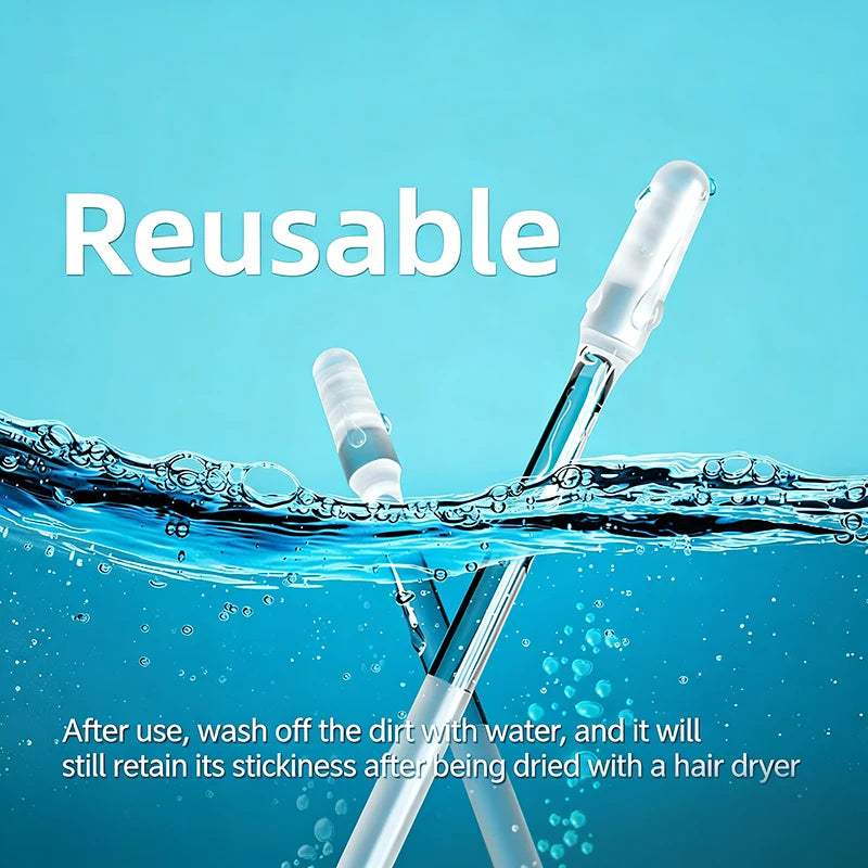 Visible-Tip Sticky Swabs for Careful Ear Cleaning