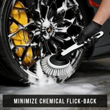 Easy-Care Cleaning Brush ForWheels,1Pack for Routine Upkeep