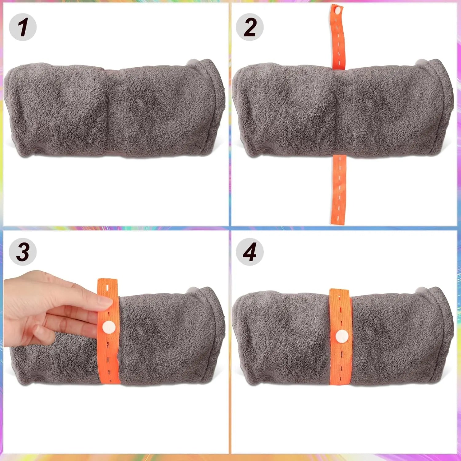 Adjustable Elastic Clothing Bands for Closet and Suitcase Storage