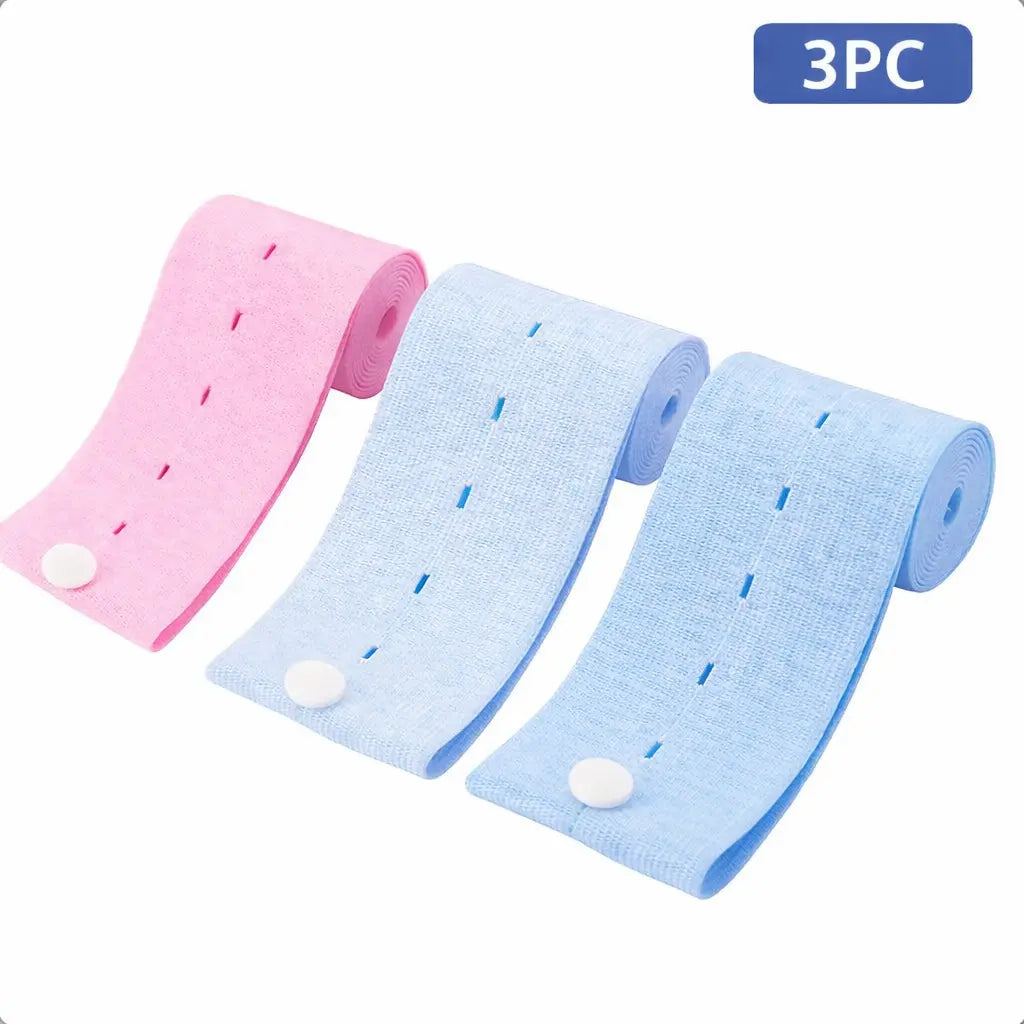 Adjustable Elastic Clothing Bands for Closet and Suitcase Storage