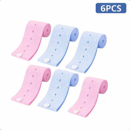 Adjustable Elastic Clothing Bands for Closet and Suitcase Storage