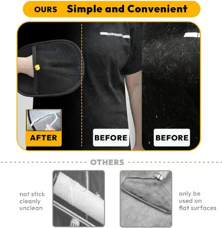 Vehicle-Ready Latest Technology Pet Hair Remover Electrostatic Gloves