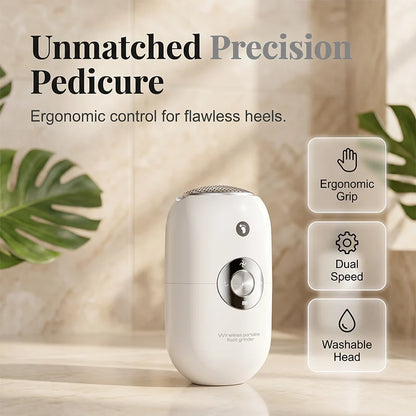 Purpose-Built Compact Automatic Foot Pedicure Grinder for Everyday Use