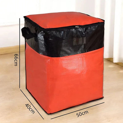 Space-Saving Collapsible Storage and Moving Bag for Tidy Storage