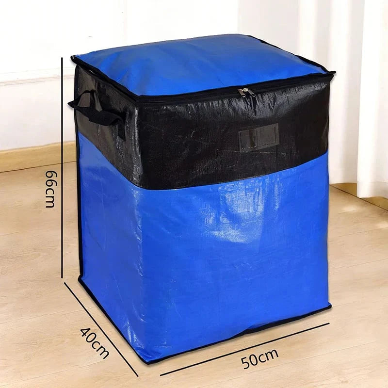 Space-Saving Collapsible Storage and Moving Bag for Tidy Storage