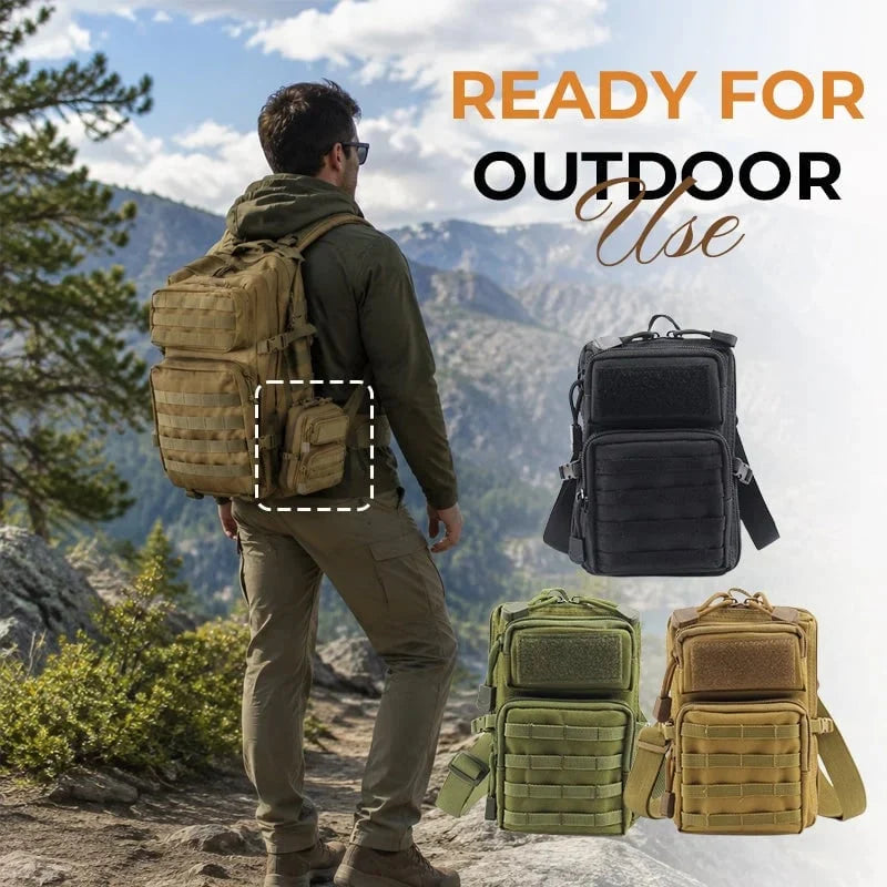 Vehicle-Ready Compact EDC Sling Bag – Tactical Utility Pouch For