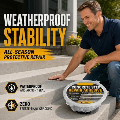 Purpose-Built Concrete Step Repair Adhesive for Everyday Use