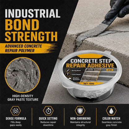 Purpose-Built Concrete Step Repair Adhesive for Everyday Use