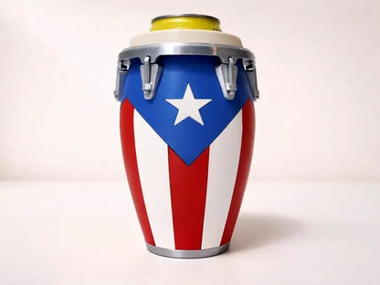 Vehicle-Ready Conga-Style Can Holder – Celebrate Caribbean Pride, One