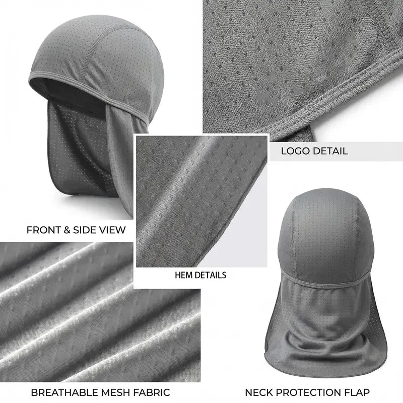 Distinctive 3-pack Cooling Skull Cap Elastic Hard