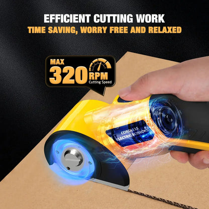 Decorative Cordless Electric Scissors 4V – Rechargeable Heavy Duty