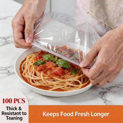 Reusable Elastic Bowl Covers for Everyday Food Storage