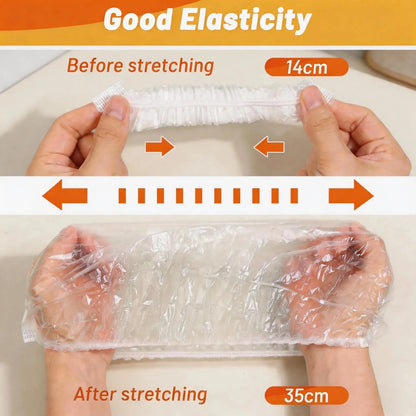 Reusable Elastic Bowl Covers for Everyday Food Storage