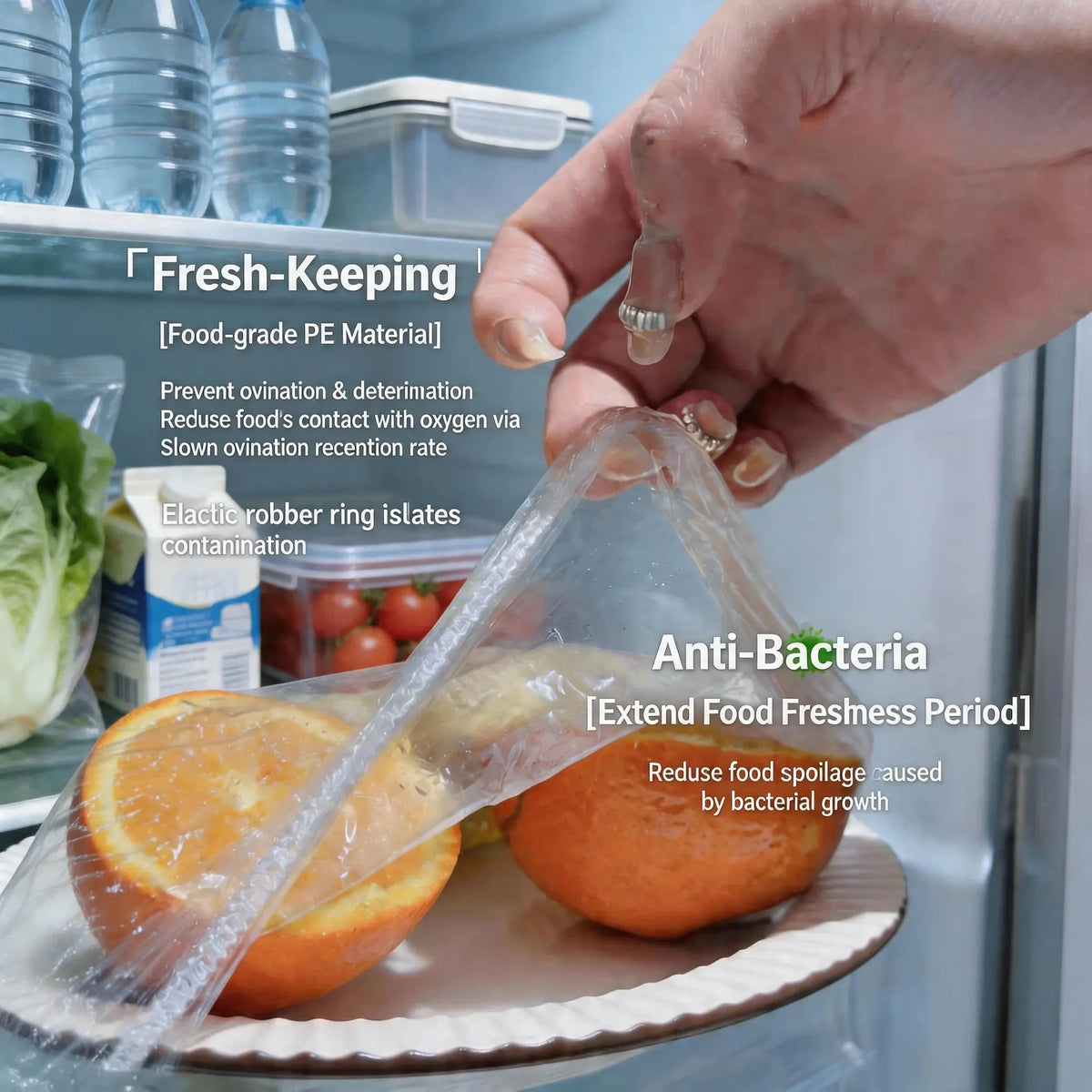 Reusable Elastic Bowl Covers for Everyday Food Storage