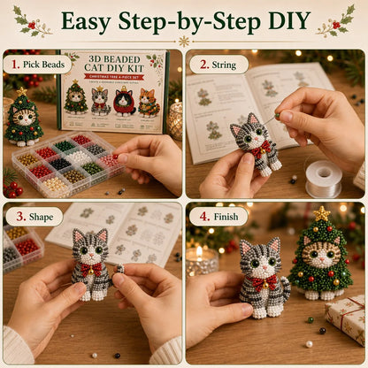 Hands-On Create Your Own 3D Beaded Cats – Beginner-Friendly DIY