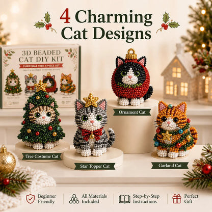 Hands-On Create Your Own 3D Beaded Cats – Beginner-Friendly DIY