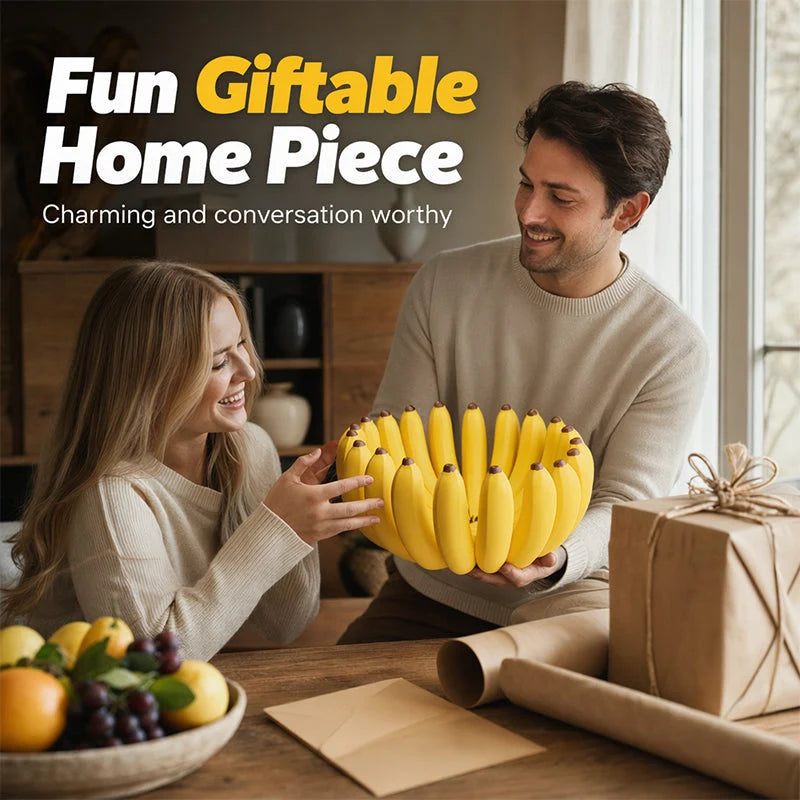 Purpose-Built Creative Banana Shape Fruit Bowl for Everyday Use