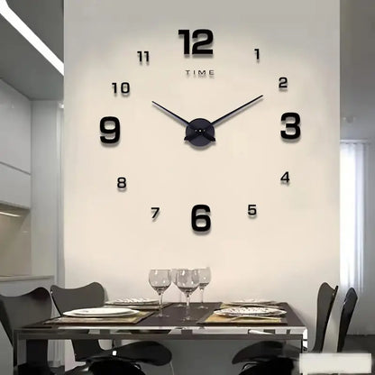 Purpose-Built DIY 3D Acrylic Digital Wall Clock for Everyday Use