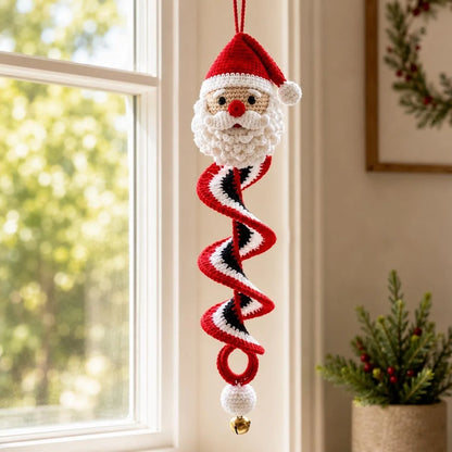 Hands-On Crochet Snowman Spiral Oranment DIY Kit for Creative Play