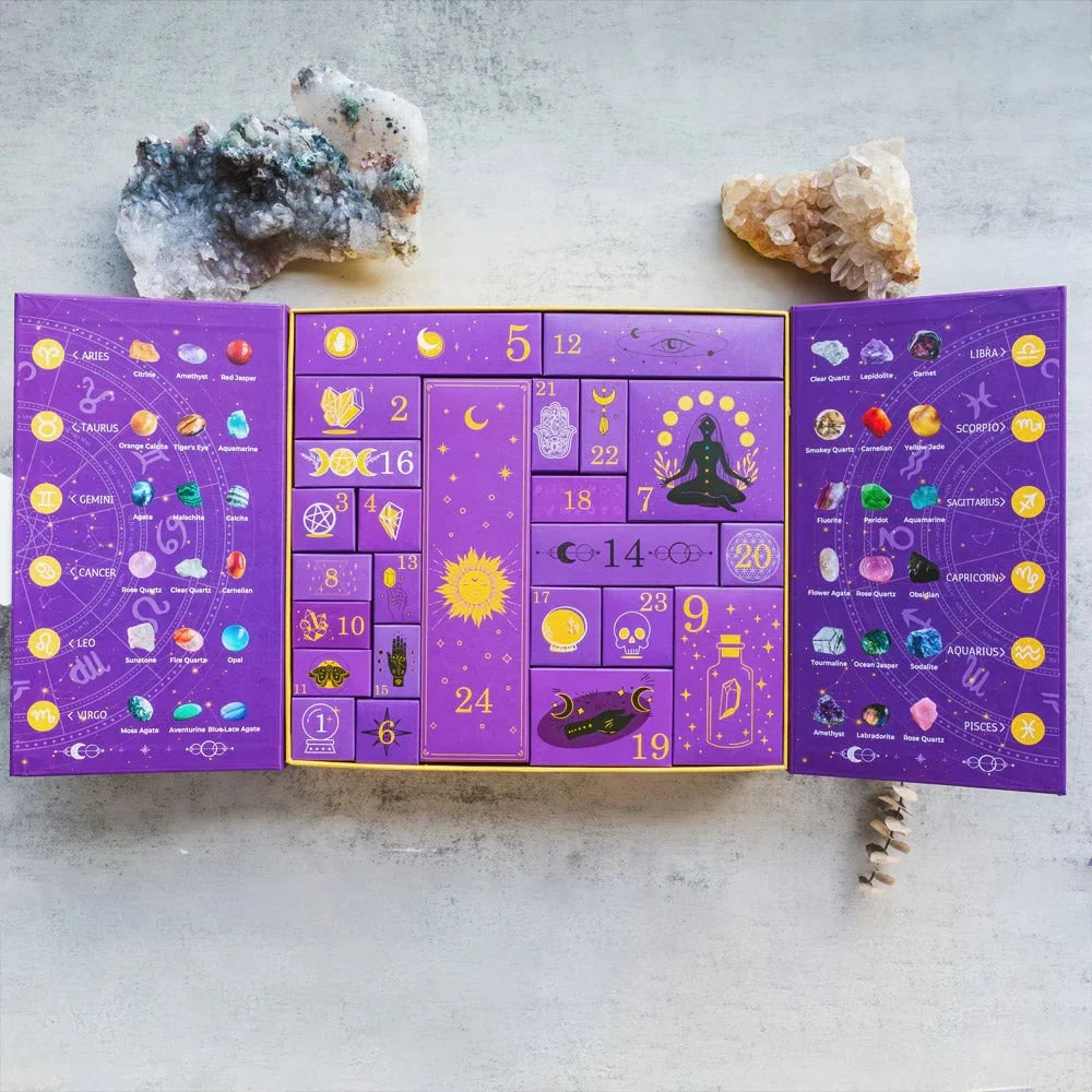 Purpose-Built Reiki Crystal Countdown Gift BoxThe Magic of Healing