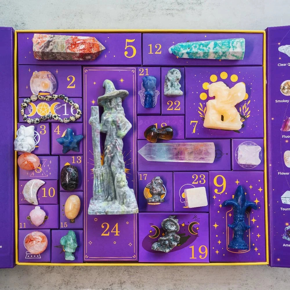 Purpose-Built Reiki Crystal Countdown Gift BoxThe Magic of Healing