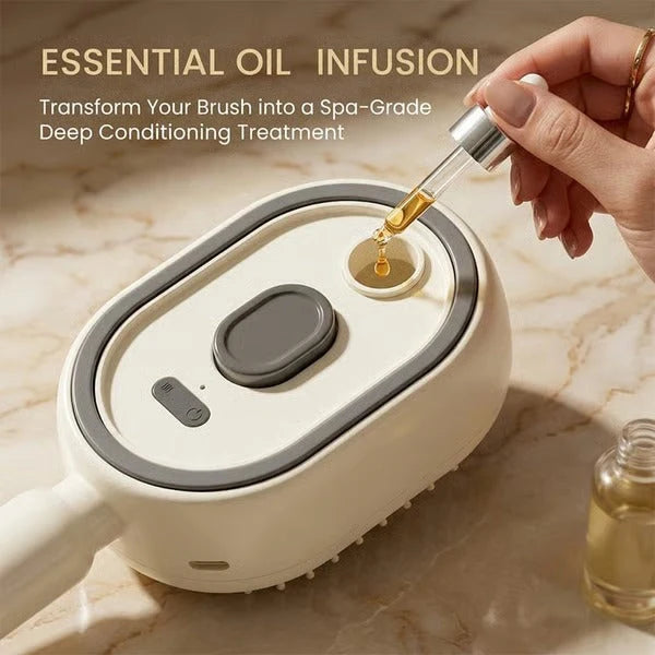 Electric Nano-Mist Air-Cushion Scalp Massage Hairbrush