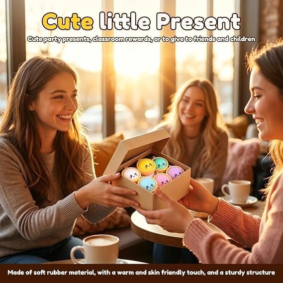 Purpose-Built Cute Dumpling Pressable Fidget Keychain – Adorable