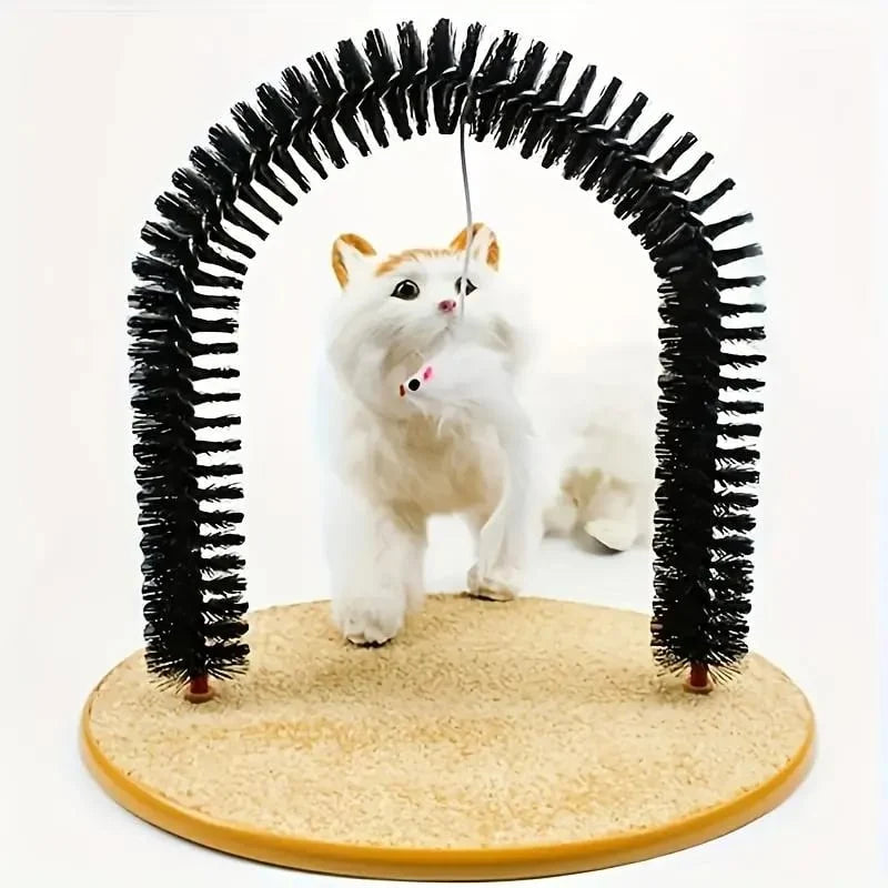 Hands-On Cat Arch Self-Cleaning Cat Massage Toy for Creative Play