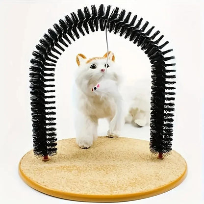Hands-On Cat Arch Self-Cleaning Cat Massage Toy for Creative Play