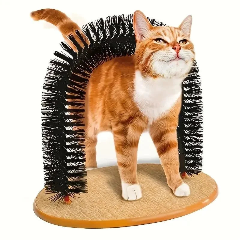 Hands-On Cat Arch Self-Cleaning Cat Massage Toy for Creative Play