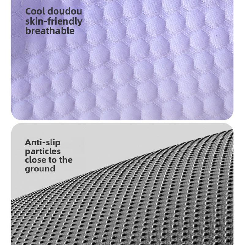 Pet-Friendly Ice Silk Pet Cooling Mat – Breathable Summer Cooling Bed